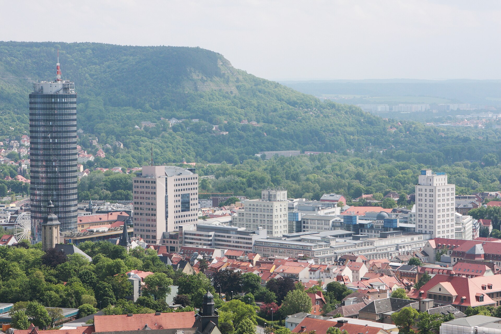 Stadtmotiv in Jena – Zentrum Jenas 2008-05-24